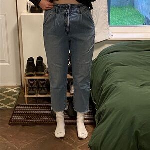 Dynamite Cindy straight leg mom jeans